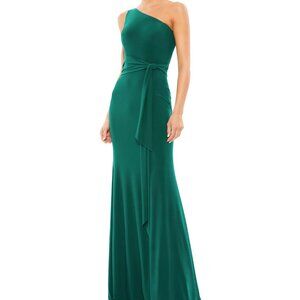 Mac Duggal- Jersey Belted Trumpet Gown- BNWT- amazing!